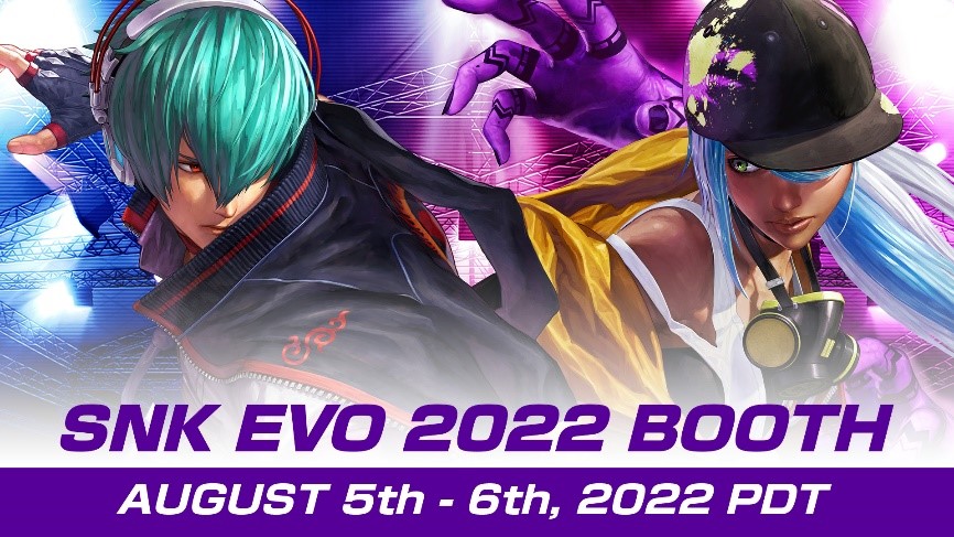 SNK Booth coming to Evolution Championship Series 2022 (EVO 2022), the world’s largest fighting game tournament