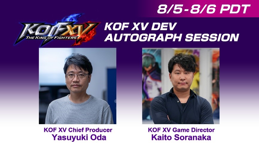 KOF XV Developer Autograph Session