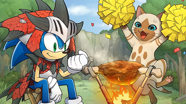 Free Monster Hunter-themed DLC for Sonic Frontiers arrives on November 14