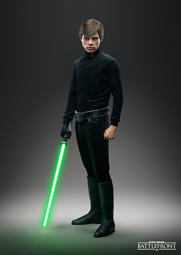 Star Wars Battlefront Luke Skywalker