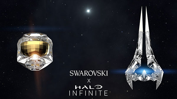 Enter To Win One Of 117 Epic Halo Infinite Limited Edition Crystal Collectibles From Swarovski and XBOX