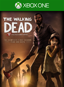 The Walking Dead Xbox One Box Art