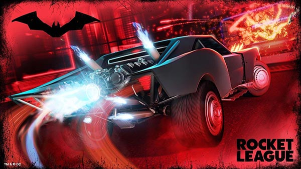 The Bat Is Back: Rocket League's Batman Bundle will be available March 2 on all platforms!
