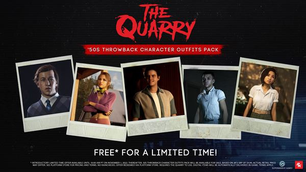 The Quarry gets 1950s horror-inspired DLC just in time for Halloween