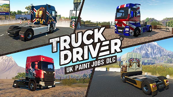 Truck Driver UK Paint Jobs DLC