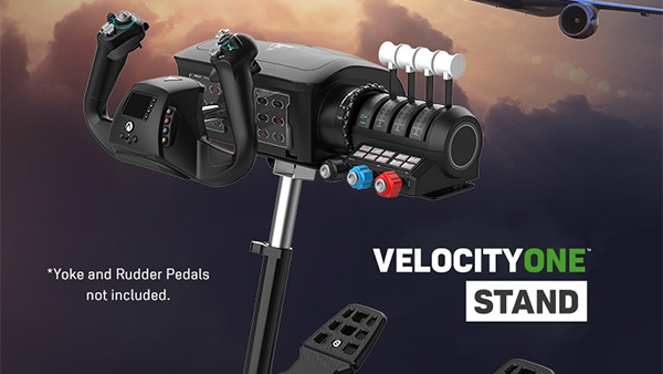 Turtle Beach Announces 'VelocityOne Stand' For Flight & Racing Simmers