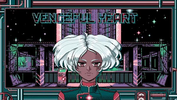 Retro futuristic visual novel Vengeful Heart coming to consoles next week!