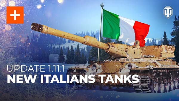 World of Tanks Update 1.11.1 Adds New Sub-branch Of Italian Heavy Tanks And More