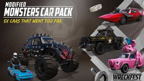 Wreckfest Holiday Update and Modified Monsters Car Pack is out today