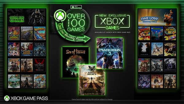 Xbox Game Pass Expands To Include New Releases From Microsoft Studios