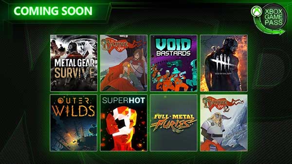 Xbox Game Pass May/June 2019