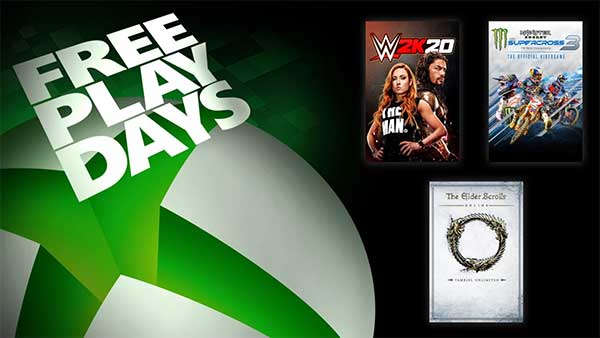 Xbox Free Play Days April 2020