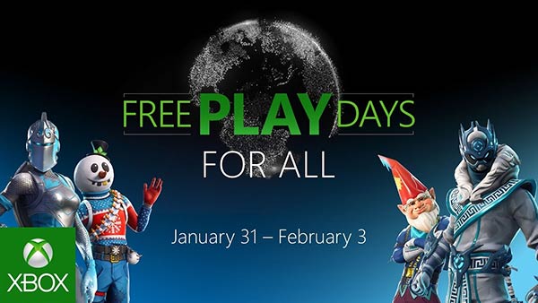 Xbox Free Play Days: Enjoy free multiplayer on Xbox Jan. 31 to Feb. 3