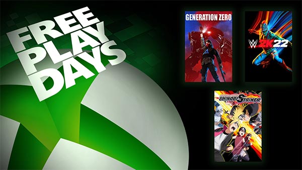 Free Play Days: Generation Zero, WWE 2K22, and Naruto to Boruto: Shinobi Striker (July 28-31)