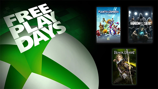 Xbox Free Play Days March 5-8