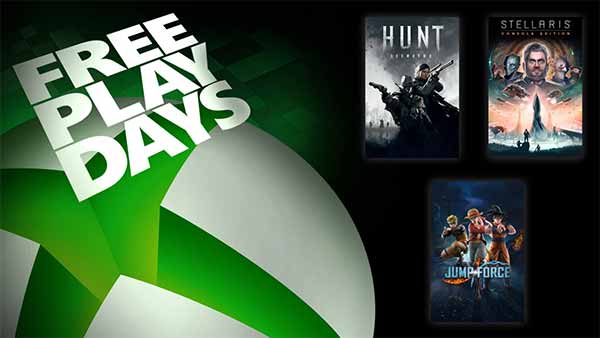 Xbox Free Play Days: Jump Force, Hunt: Showdown and Stellaris: Console Edition (May 28-31)