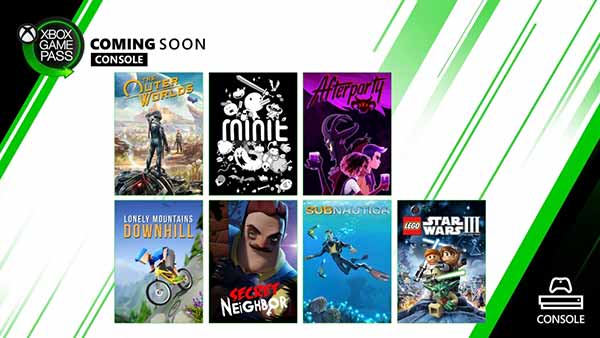 New Games Coming to Xbox Game Pass for Console