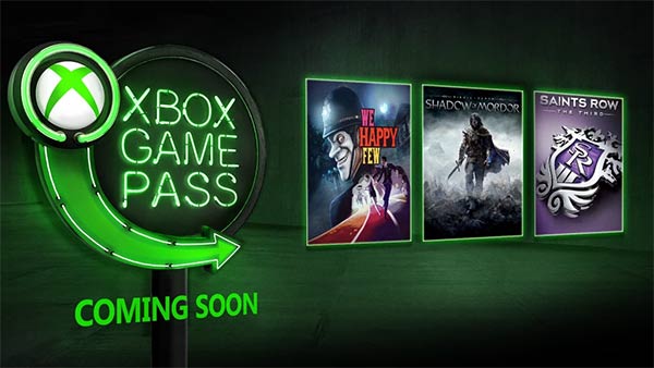 Xbox Game Pass: We Happy Few, Shadow Of Mordor, The LEGO Movie, And More Coming to Xbox Game Pass