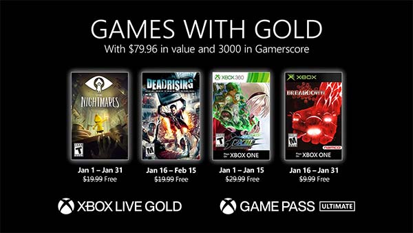 Games With Gold January 2021