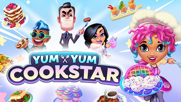  Yum Yum Cookstar, the new cooking game experience from the creators of Cooking Mama, is out now!